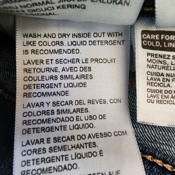 Levi Strauss Distressed 711 Mid-Wash Skinny Jeans | Women's W28 L30 - Picture 11 of 11